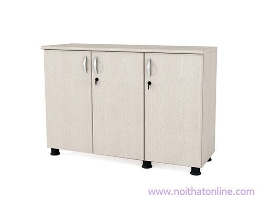 Tủ hồ sơ thấp 3 cánh gỗ kín SM1200D