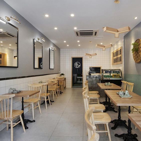 Không gian cafe nhỏ độc đáo
