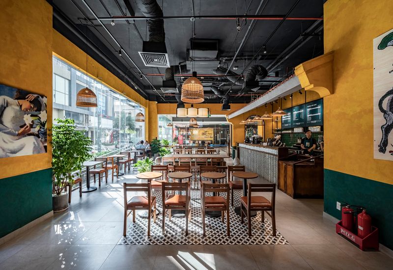 Không gian cafe