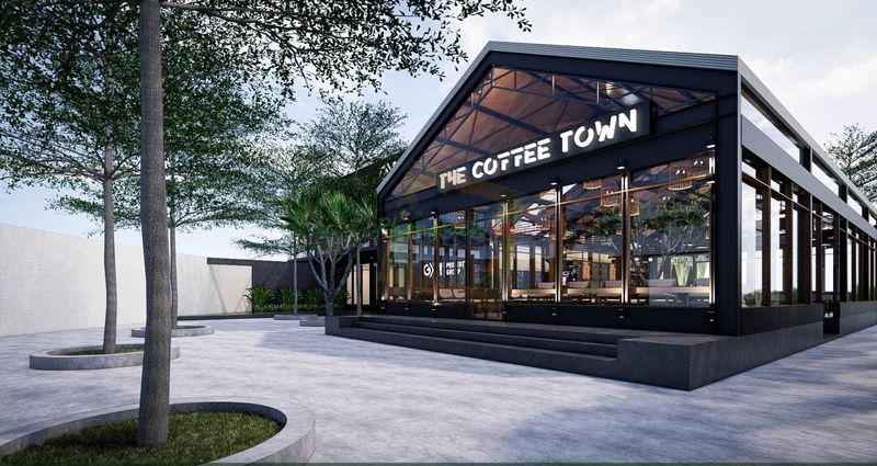 Hình ảnh thi công quán cafe trọn gói