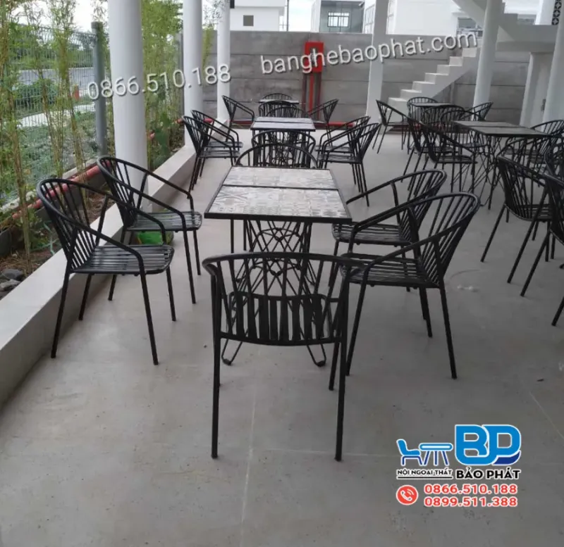 Bàn ghế quán cafe chất lượng