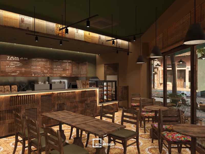 Không gian thư giãn, yên tĩnh tại quán cafe mới