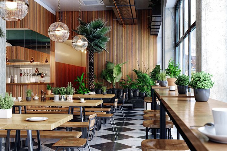 Nội thất quán cafe đẹp
