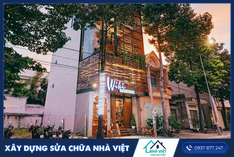 Hình ảnh dự án quán cafe hiện đại