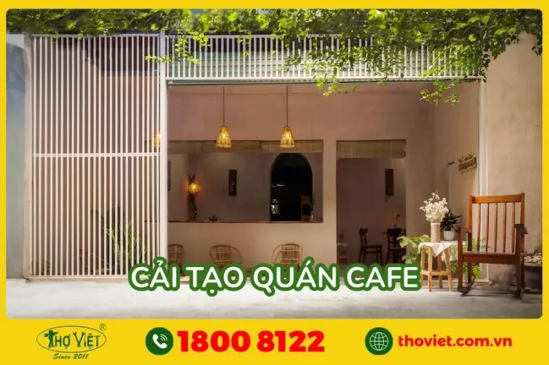 Dịch vụ cải tạo quán cafe