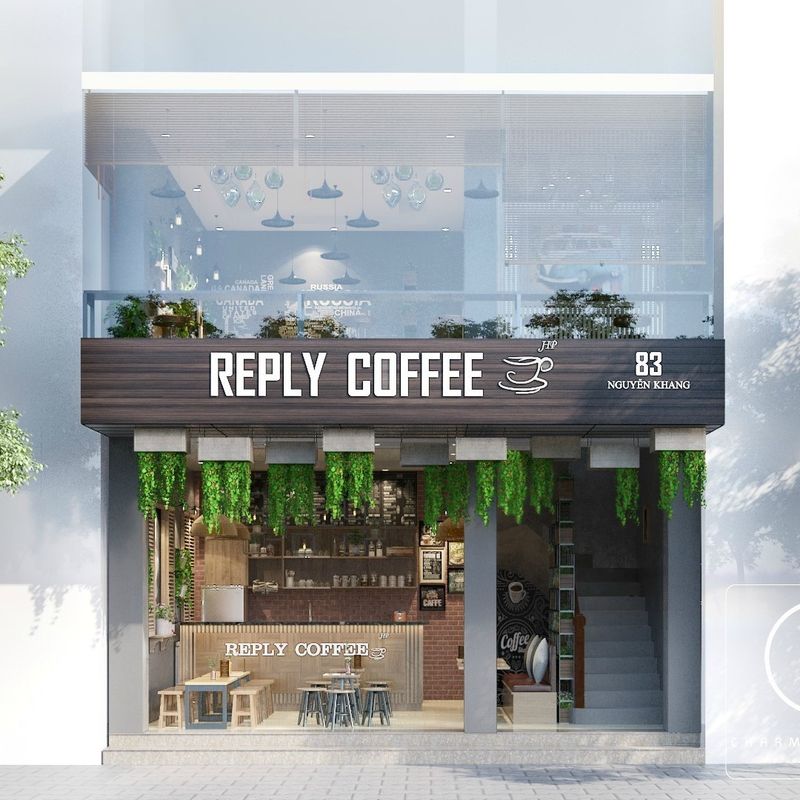 Không gian cafe thân thiện, gần gũi tự nhiên