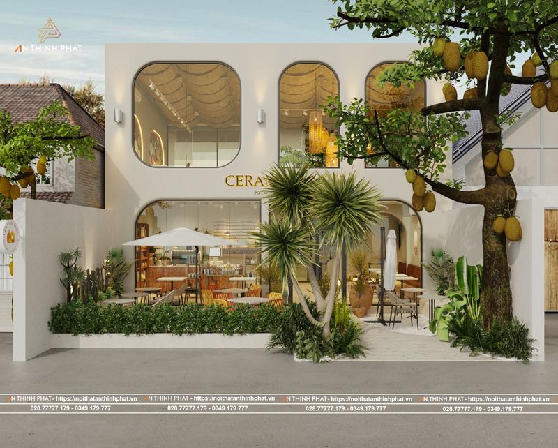 Nội thất quán cafe đẹp