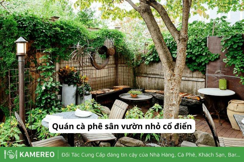Mo quan cafe san vuon nho