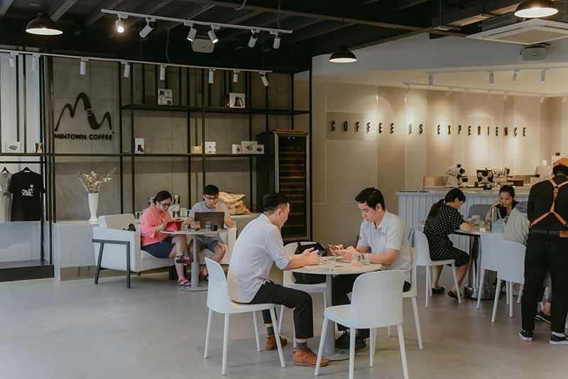 Quán cafe phong cách Hàn Quốc