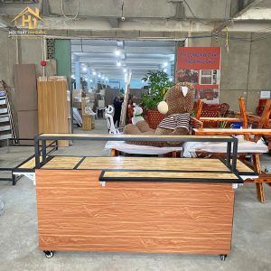 Quầy cafe gỗ