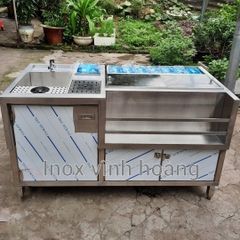 Quầy pha chế mini inox
