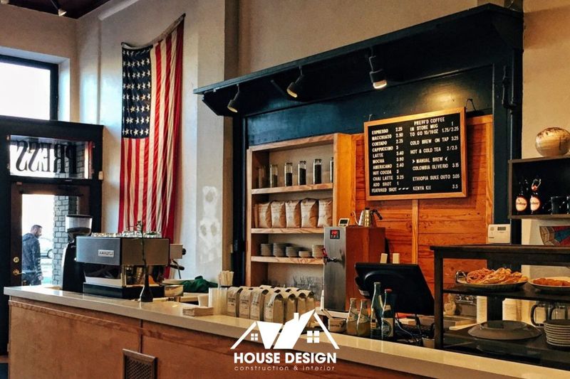Sơ Đồ Bố Trí Quầy Bar Quán Cafe