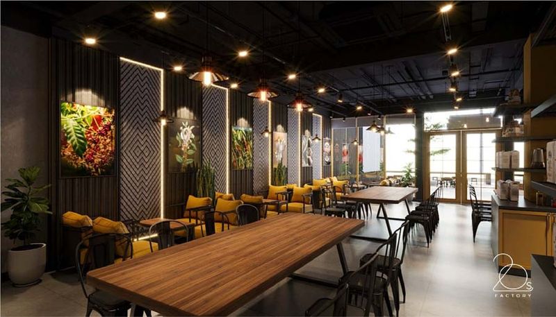 Tiến độ thi công quán cafe