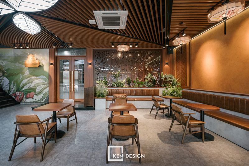 Dự án thi công quán cafe Minano
