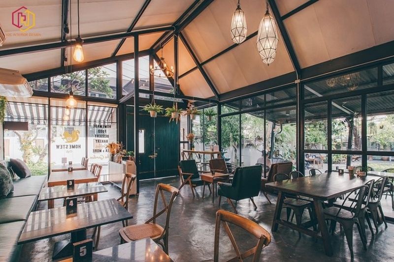 Thi công thiết kế quán cafe trọn gói