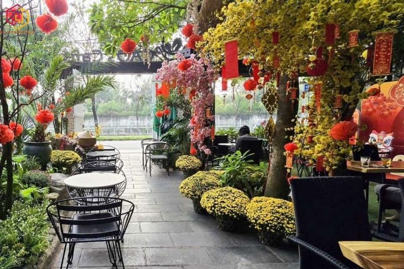 Không gian quán cafe đẹp, hiện đại