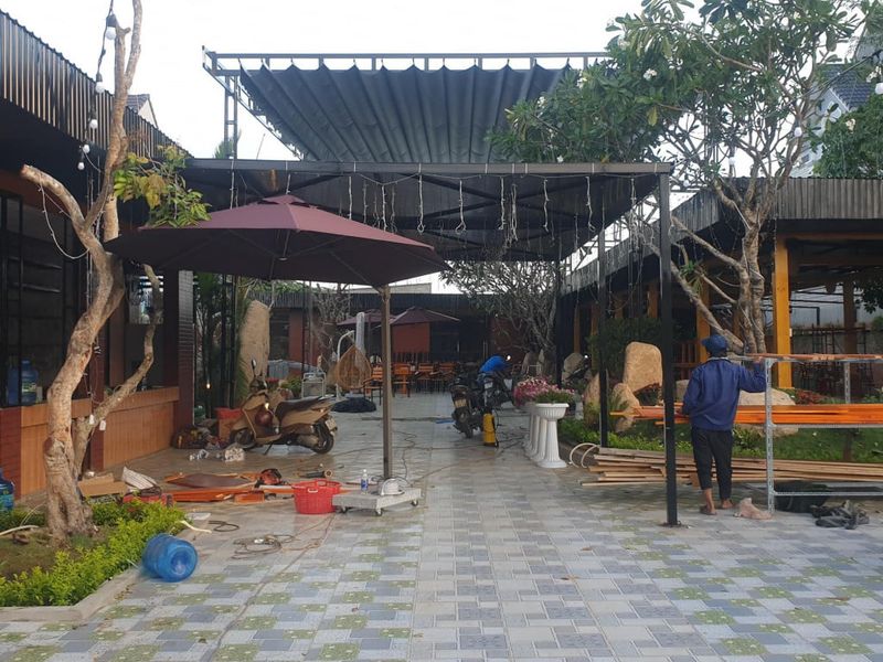Thi công quán cafe Mai Bắc
