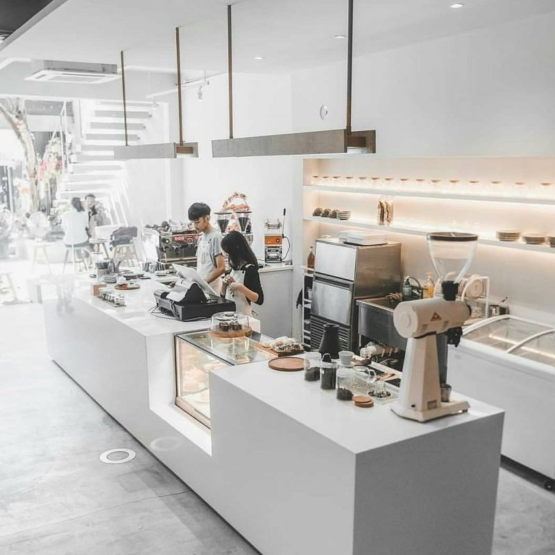 Thiết kế cải tạo quầy pha chế cafe