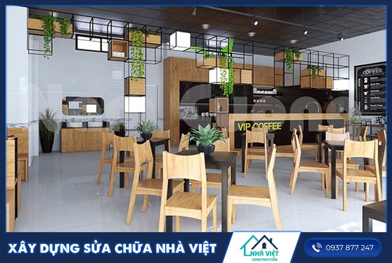 Thiết Kế Nâng Cấp Quán Cafe Trà Sữa