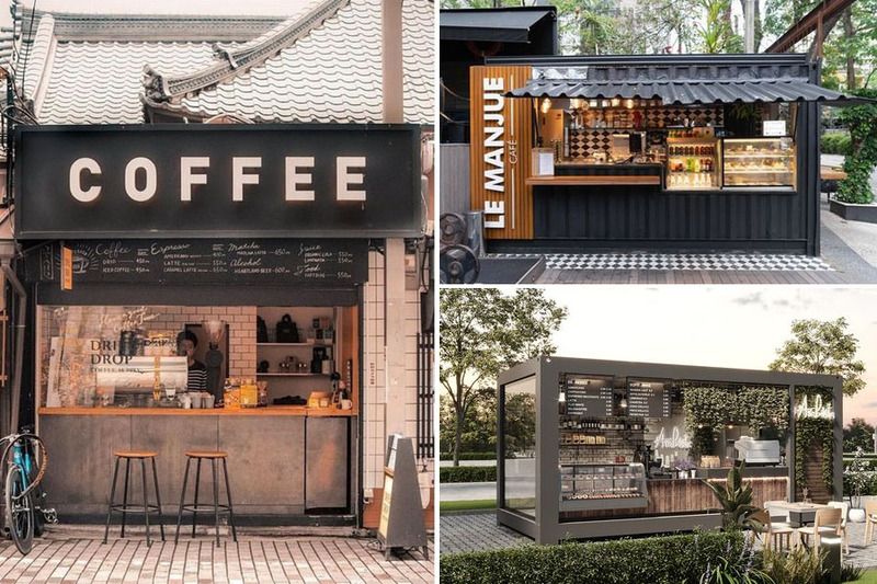 Thiết kế nội thất quán cafe nhỏ