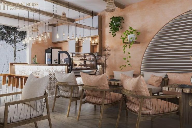 Hình ảnh nội thất quán cafe đẹp