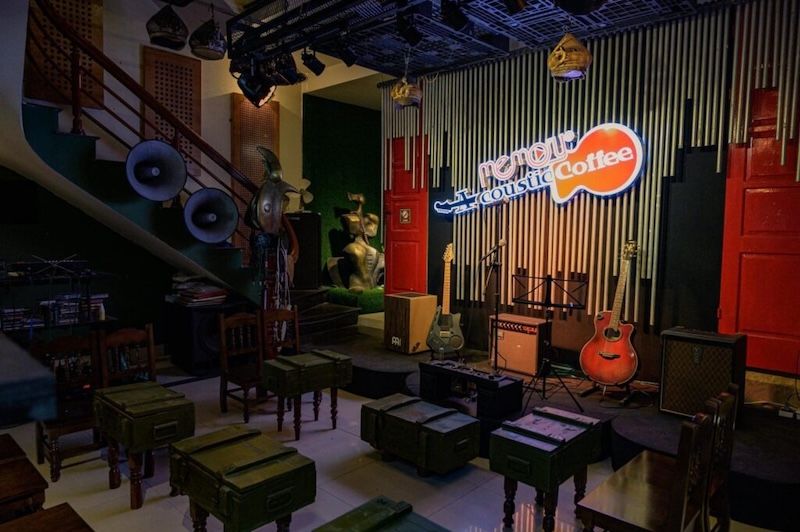 Thiết kế quán cafe acoustic hiện đại