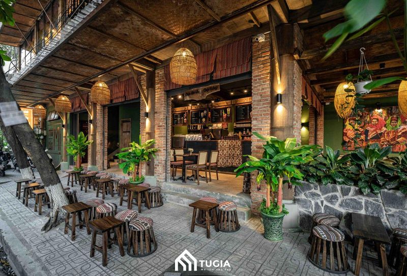 Thiết kế quán cafe nhỏ đẹp, giá rẻ, kiến trúc nội thất tự gia