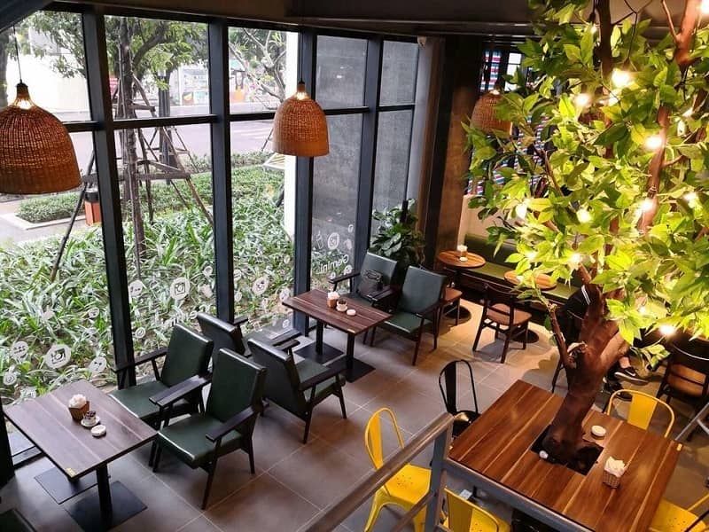 Thiết kế quán cafe nhỏ đẹp