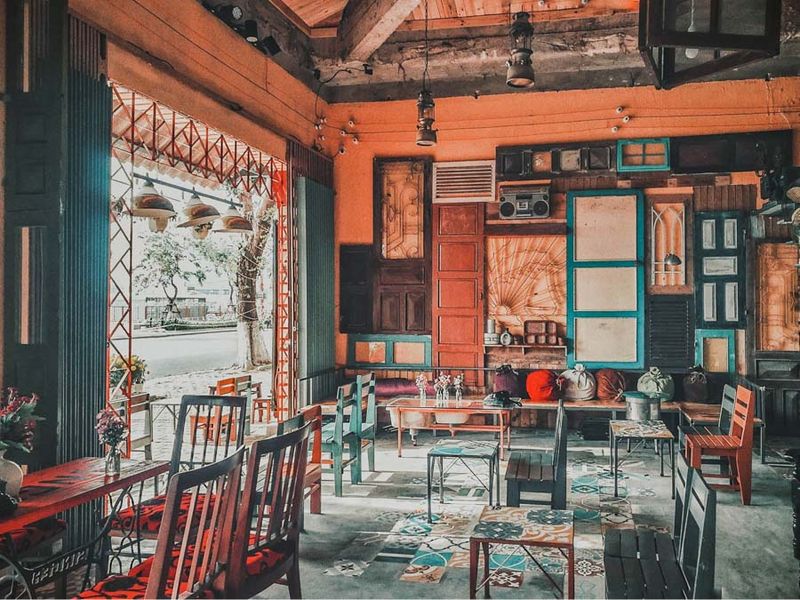 Thiết Kế Quán Cafe Phong Cách Vintage