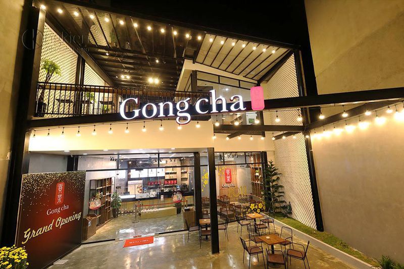 Thiết kế quán GongCha Ba Ria
