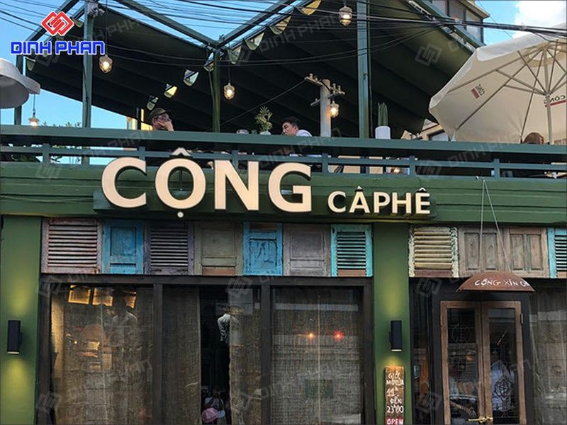 Biển hiệu cafe đẹp