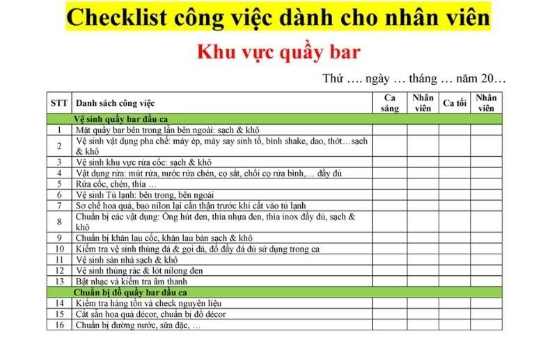 Chương trình mở quán cafe