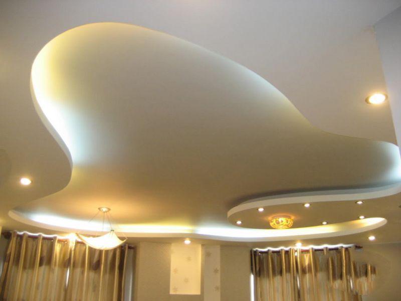 Chung cư với trần thạch cao đẹp