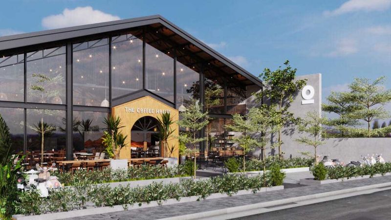 Hình ảnh: Cửa quán cafe đẹp, chất lượng