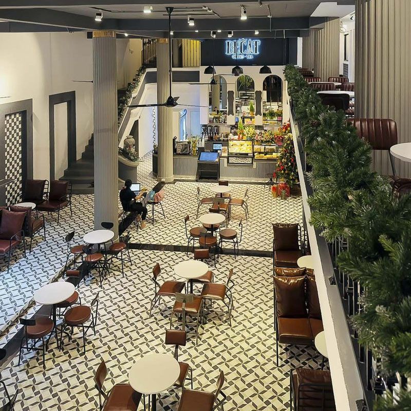 Thiết kế cải tạo điện nước quán cafe 4