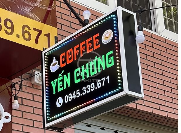 Biển hiệu led, phù hợp mọi phong cách